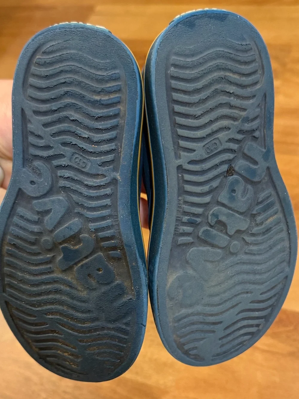 Native Kids Blue Slip-On Water-Friendly Shoes Size C10 (kids 10)